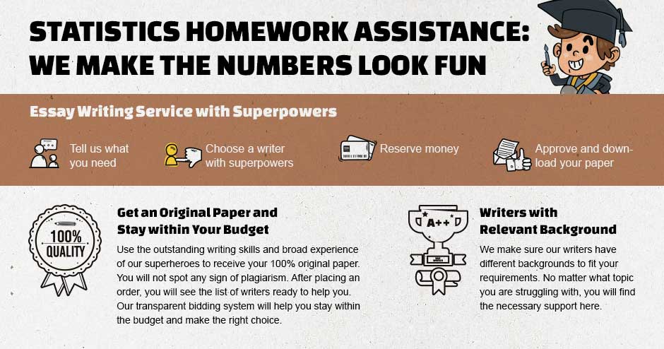 Statistics Homework Assistance: We Make the Numbers Look Fun
